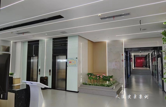 南京软件园办公室装修公司装修案例