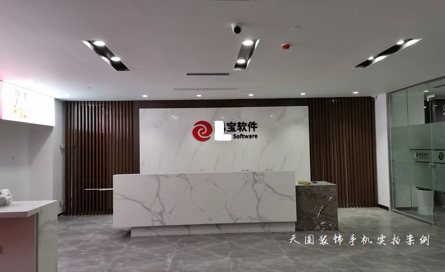 项目名称：南京某宝科技软件装修实景案例